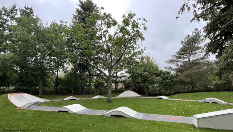 Pumptrack Betonelemente Detail